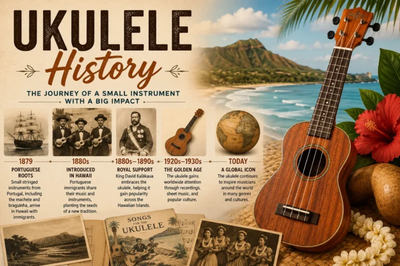 Ukulele History: The Fascinating Journey of a Small Instrument with a Big Impact