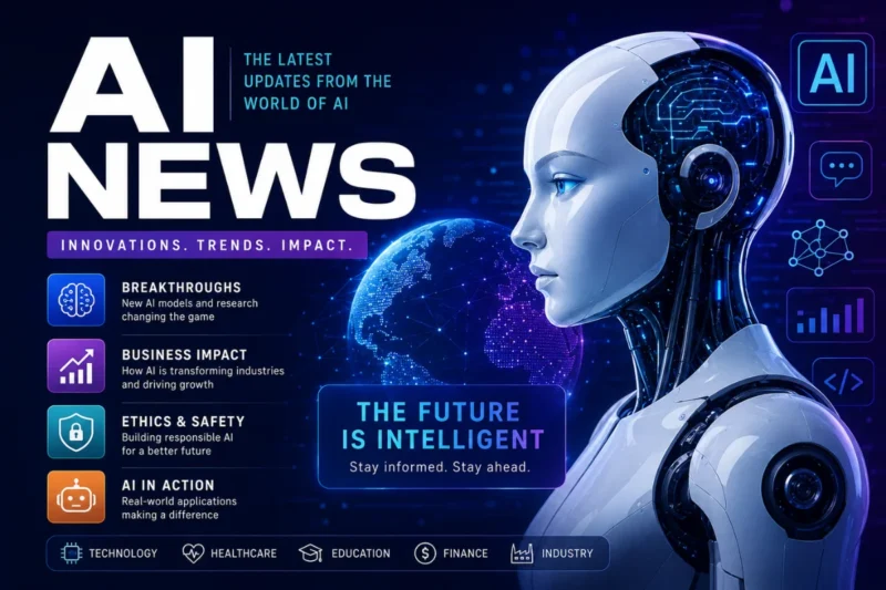 AI News: The Latest Developments Shaping the Future of Artificial Intelligence