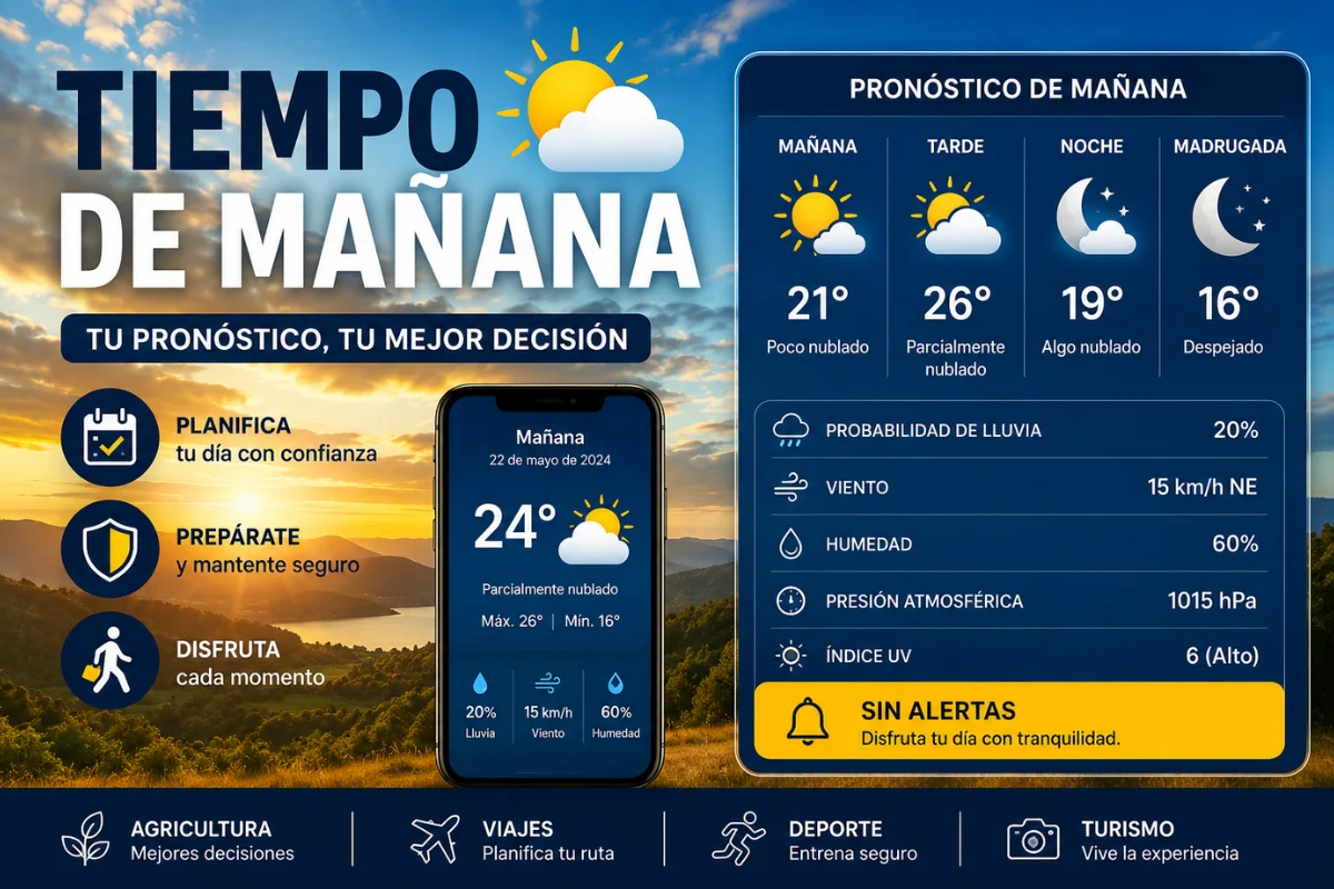 tiempo de manana