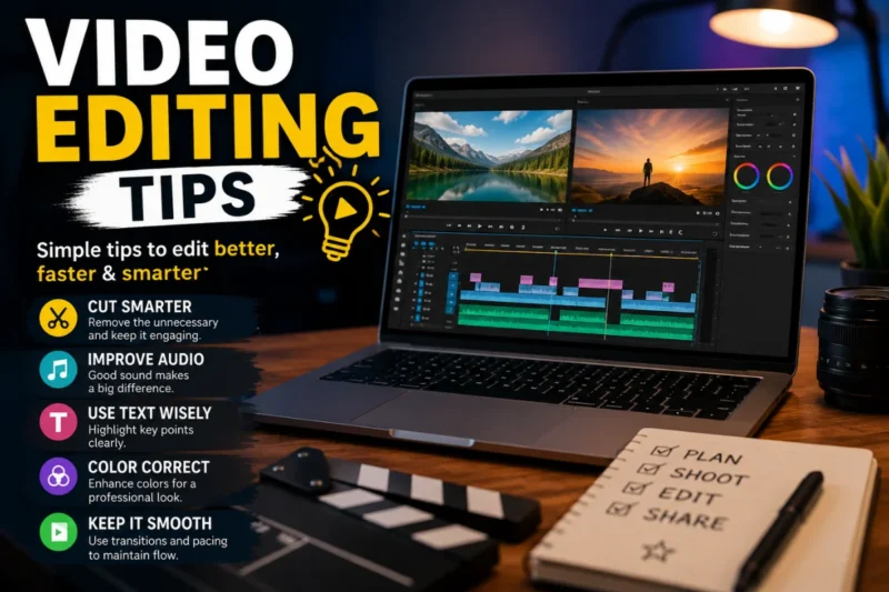 Video Editing Tips: A Complete Guide to Creating Professional-Looking Videos