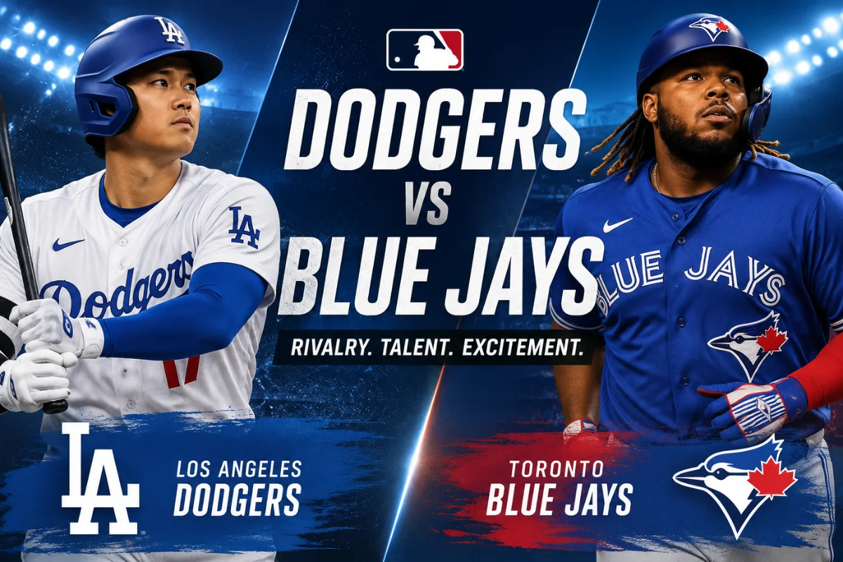 dodgers vs blue jays
