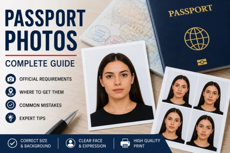 Passport Photos: Everything You Need to Know Before Getting One