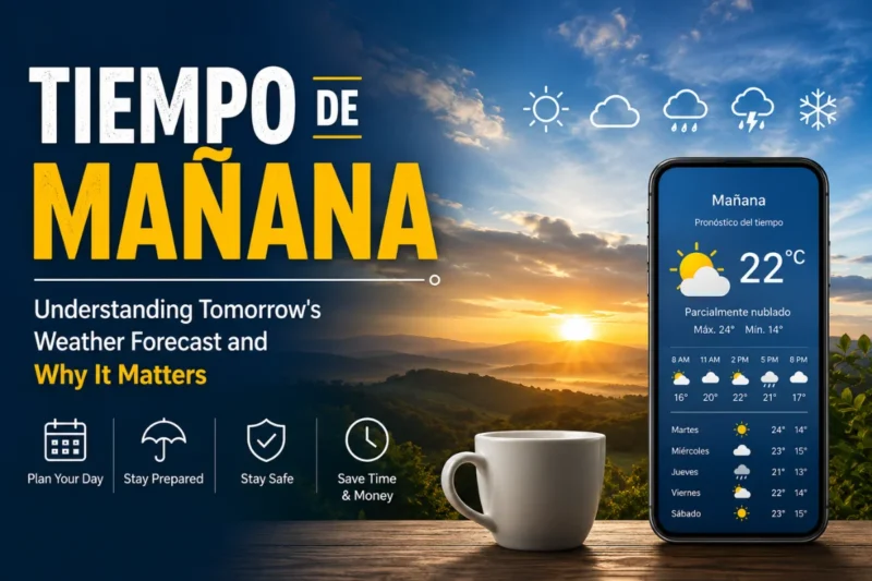 tiempo de mañana
