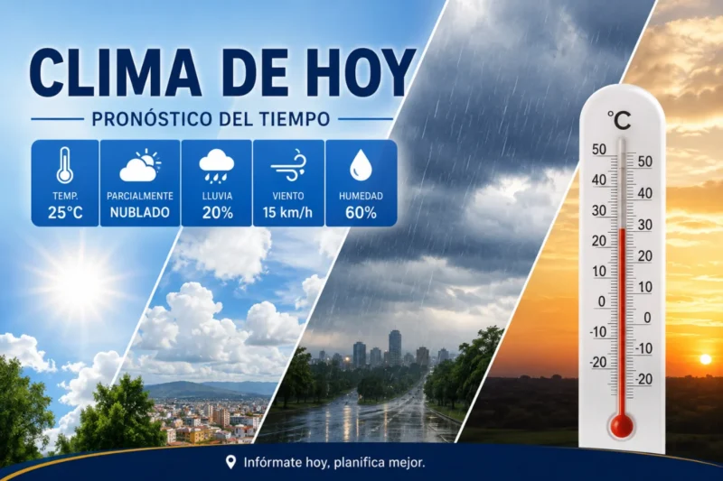 clima de hoy