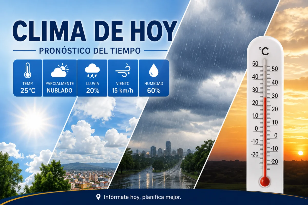 clima de hoy