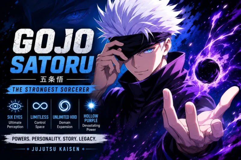 Gojo Satoru: Complete Character Guide, Powers, Personality, Story, and Legacy