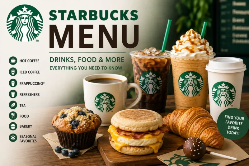 starbucks menu
